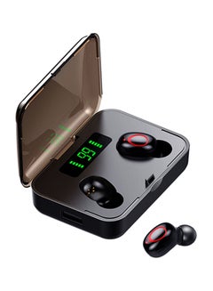 A1S TWS BT Wireless In-Ear Earbud With Digital Display Charging Box Black