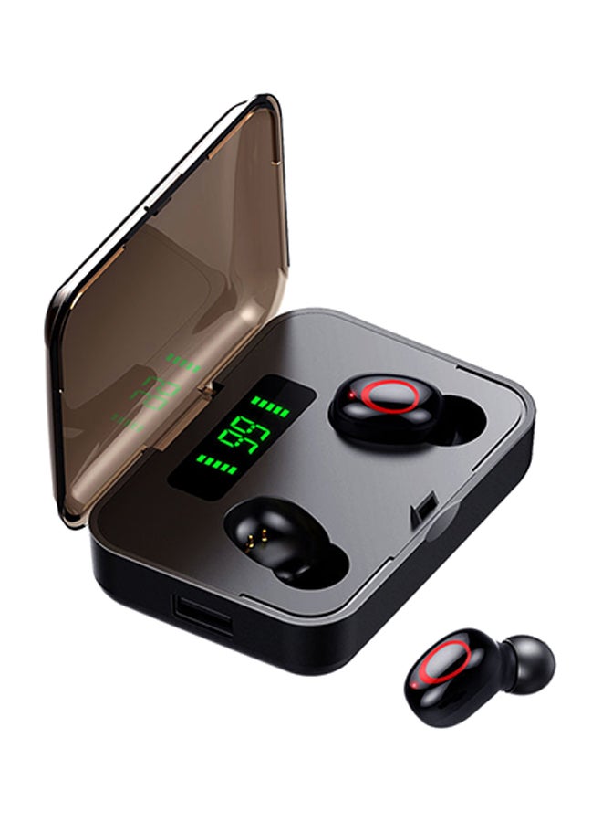 Generic - A1S TWS BT Wireless In-Ear Earbud With Digital Display Charging Box Black - Image 1