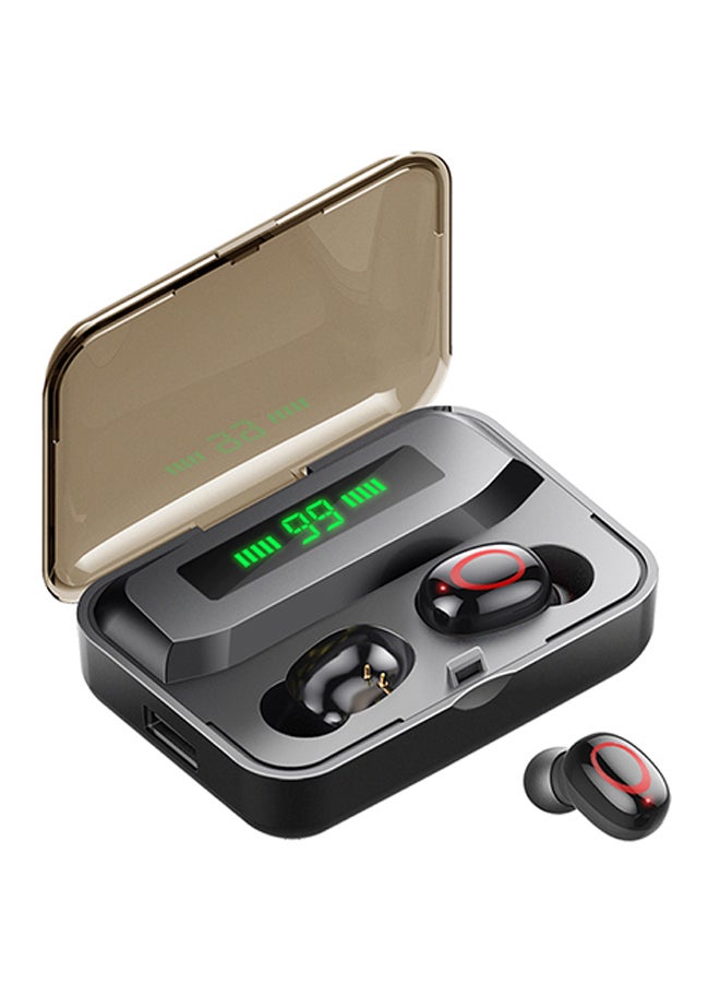 Generic - A1S TWS BT Wireless In-Ear Earbud With Digital Display Charging Box Black - Image 1