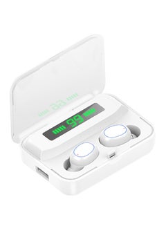 A1S TWS BT Wireless In-Ear Earbud With Digital Display Charging Box White