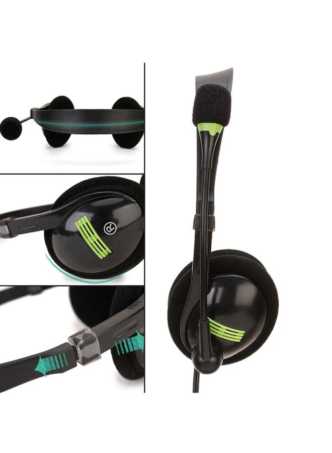 USB Gaming Headset With Mic Wired Stereo Headphones - Image 2