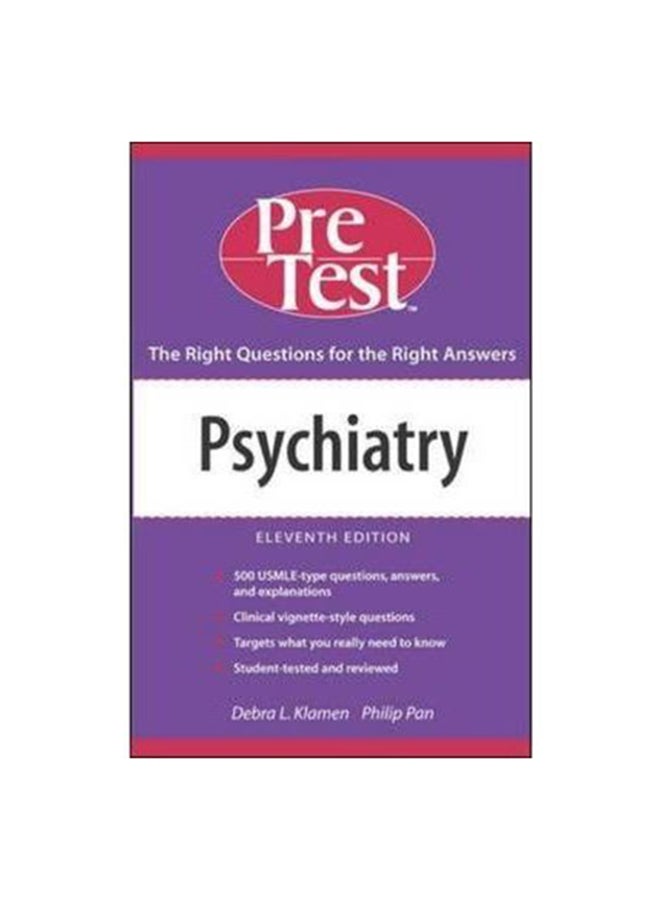 Psychiatry Paperback English by Klamen, Debra 