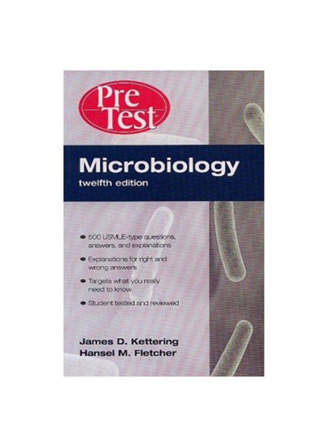 Microbiology PreTest Self Assessment and Review Paperback English by JamesD.Kettering , 