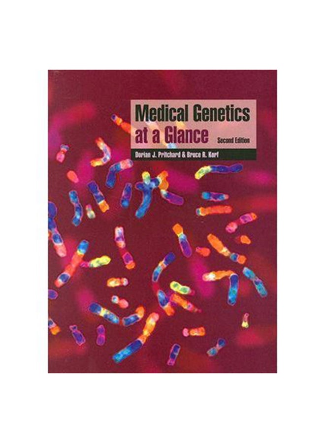Medical Genetics At A Glance Paperback English by D. J. Pritchard - 39428 