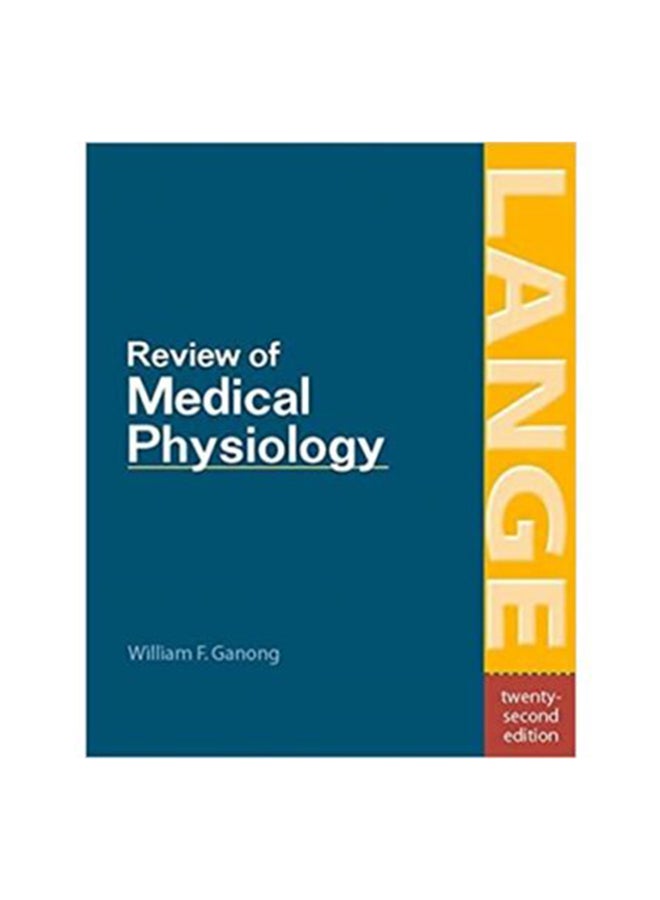 Review Of Medical Physiology Paperback English by William F.Ganong - 38473 