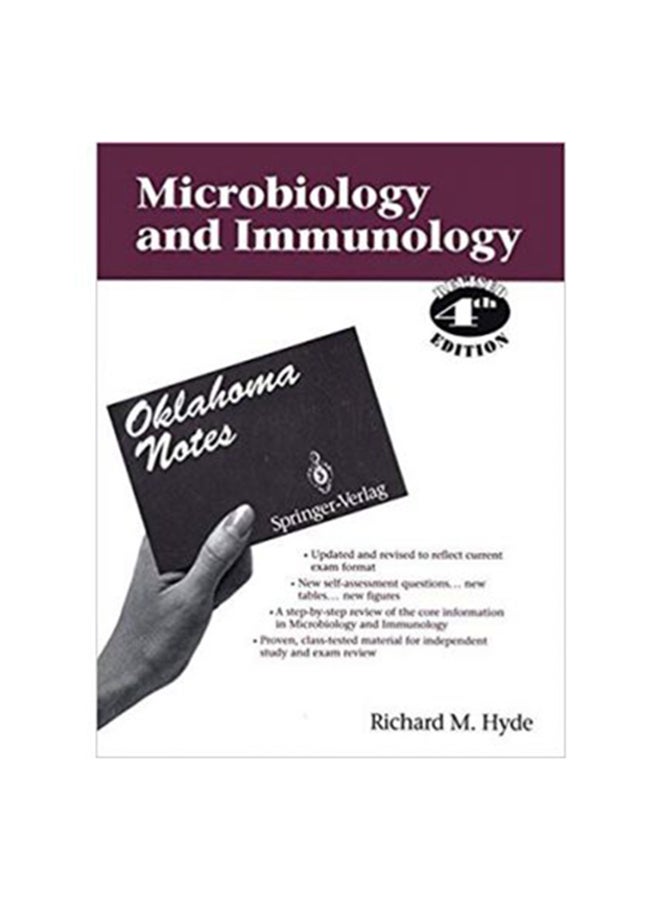 Microbiology And Immunology Paperback English by Richard M.Hyde