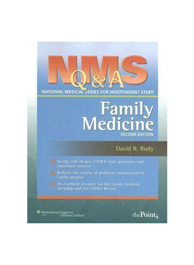 Nms Qanda Family Medicine Paperback English by David Rudy 