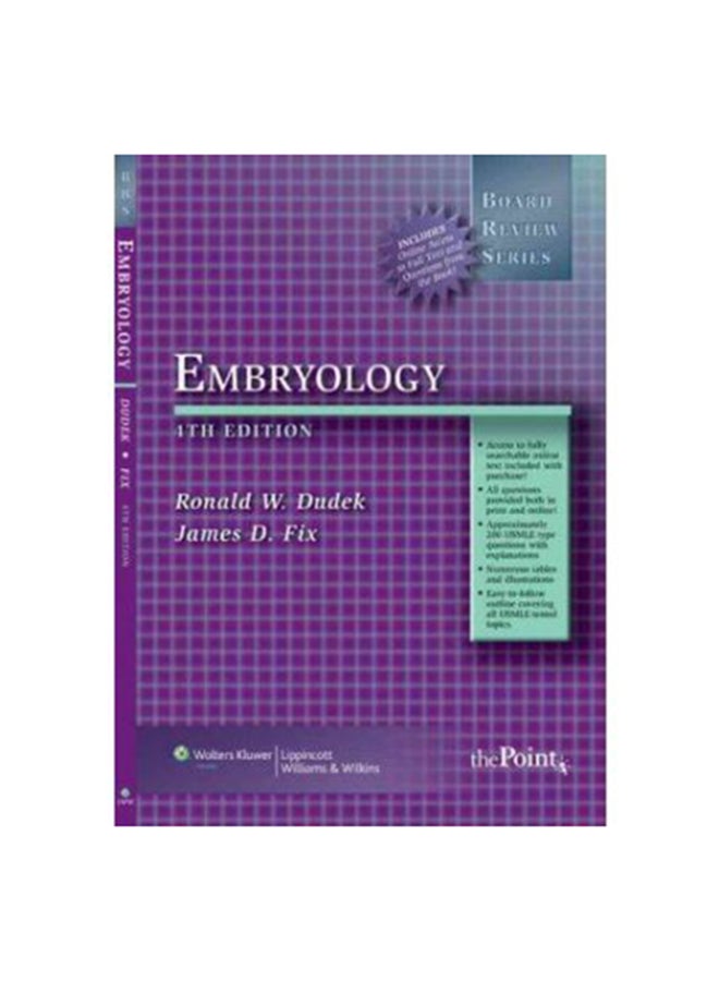 BRS Embryology paperback english