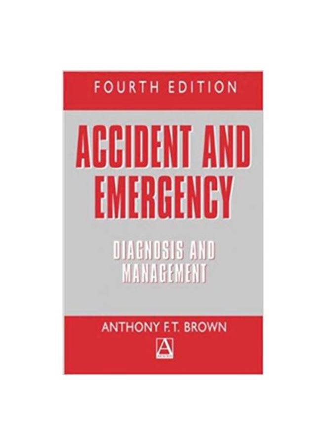 Accident And Emergency Paperback English by Anthony Brown - 37257 