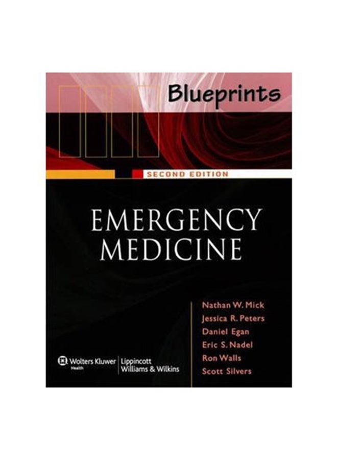 Blueprints Emergency Medicine Paperback English by Nathan Mick 