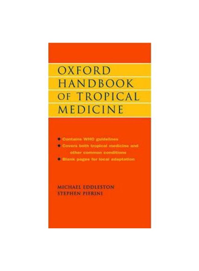 Oxford Handbook Of Tropical Medicine Flexi Bound English by Michael Eddleston 