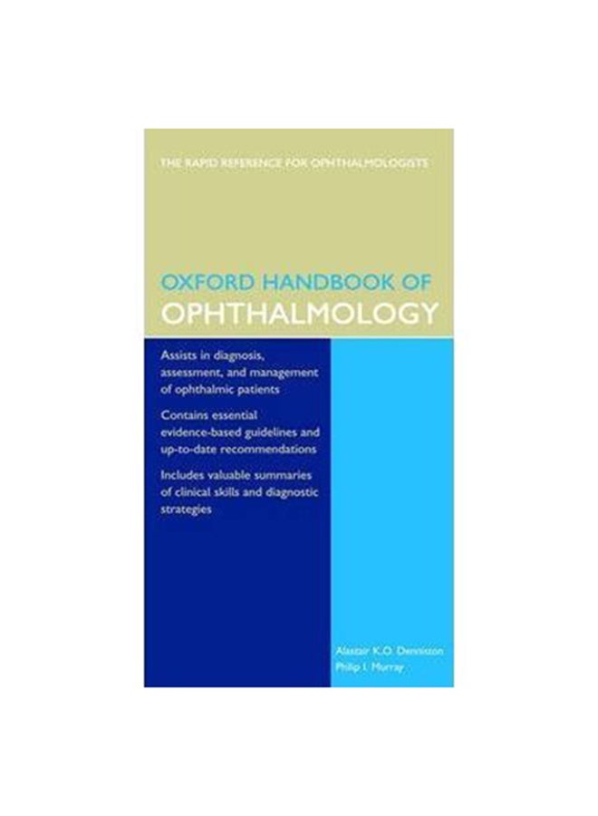 Oxford Handbook of Ophthalmology Flexi Bound English by Denniston, Alastair - 38869 