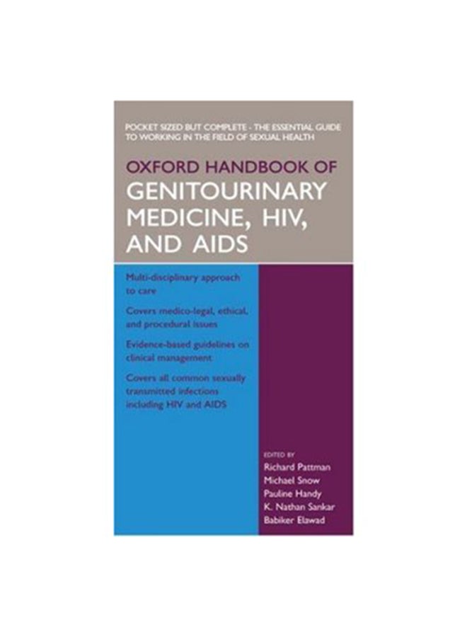 Oxford Handbook Genitourinary Med, HIV, AIDS Spiral Bound English by Pattman, Richard 
