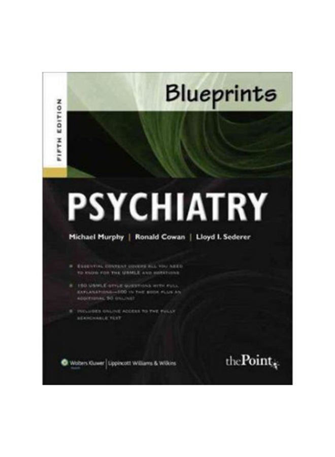 Blueprints Psychiatry Paperback English by Lippincott 