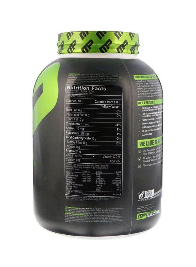 MusclePharm - Combat 100% Isolate Protein Powder - Chocolate Milk - Image 1