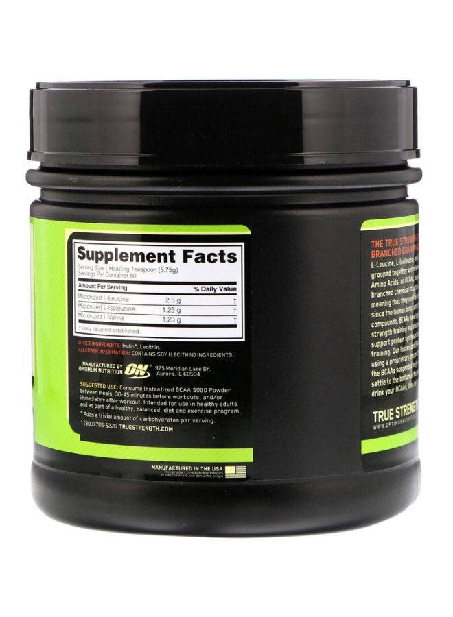 Optimum Nutrition - Instantized BCAA 5000 Powder Amino Acid Supplement - Image 1