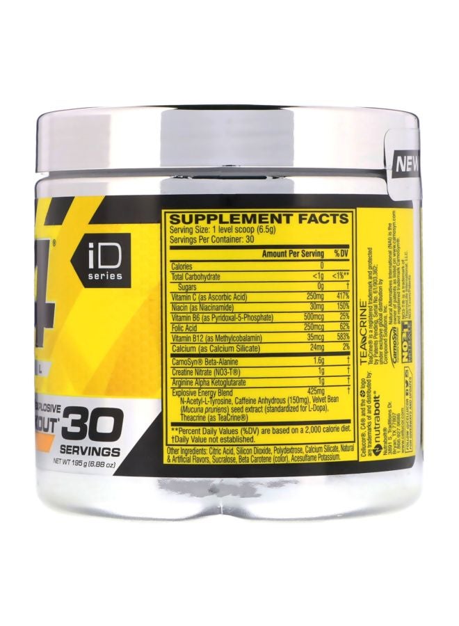 CELLUCOR - C4 Original Explosive Pre-Workout - Orange Burst - 30 Servings - Image 1