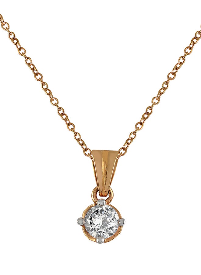 0.44 Ct Diamond Solitaire Pendant - v1592295666/N38591538A_1