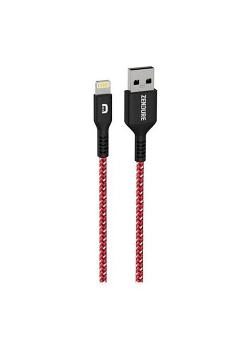 ZENDURE - Pack Of 5 SuperCord USB To Lightning Cable Multicolour - Image 1