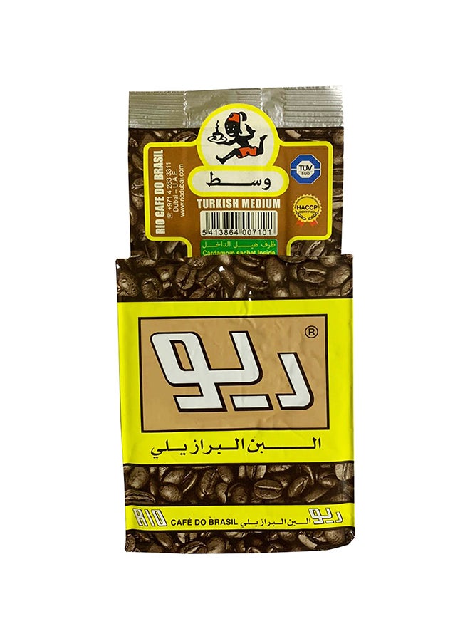 RIO CAFE DO BRASIL - Turkish Medium Coffee Powder 225grams - Image 1