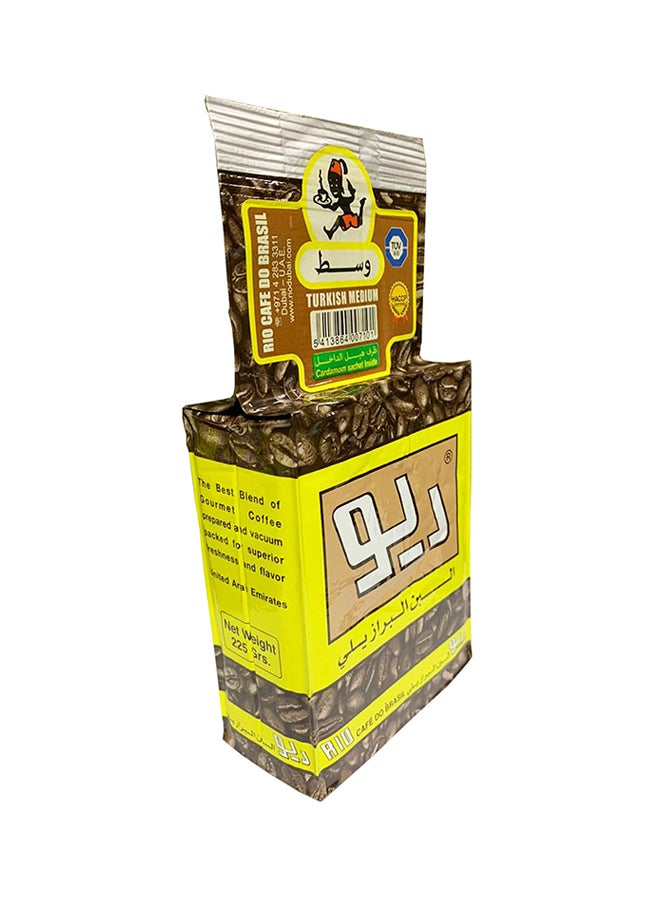 RIO CAFE DO BRASIL - Turkish Medium Coffee Powder 225grams - Image 1