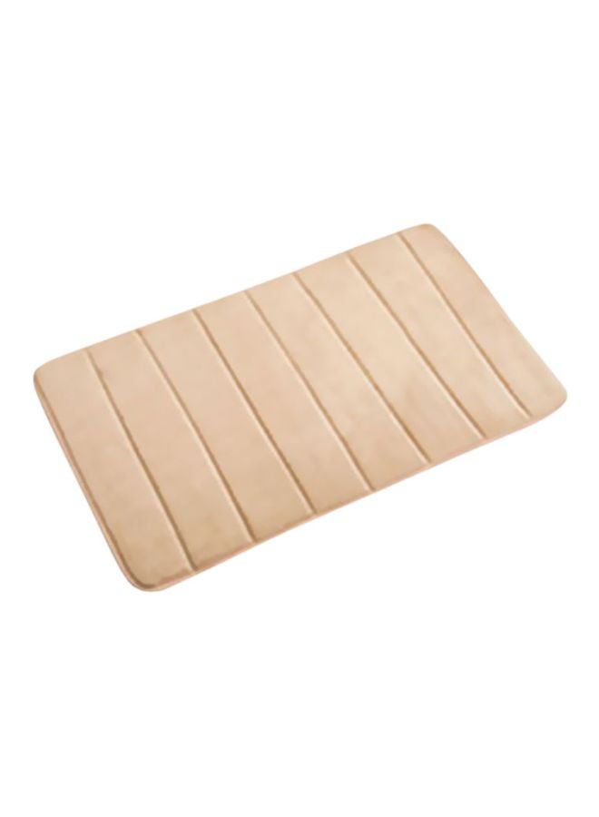 Coral Fleece Door Mat Beige 40x60cm  - Image 1