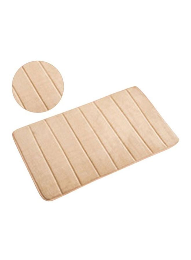 Coral Fleece Door Mat Beige 40x60cm  - Image 2