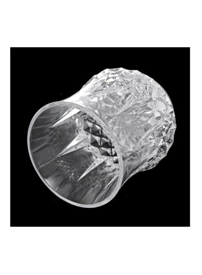 كوب بإضاءة LED يتغير لونه شفاف 8.5x7x7.3سم - Image 3