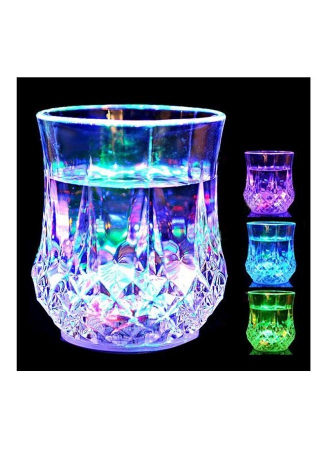 كوب بإضاءة LED يتغير لونه شفاف 8.5x7x7.3سم - Image 2