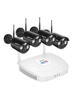 4-Channel Wireless NVR Kit With US Plug