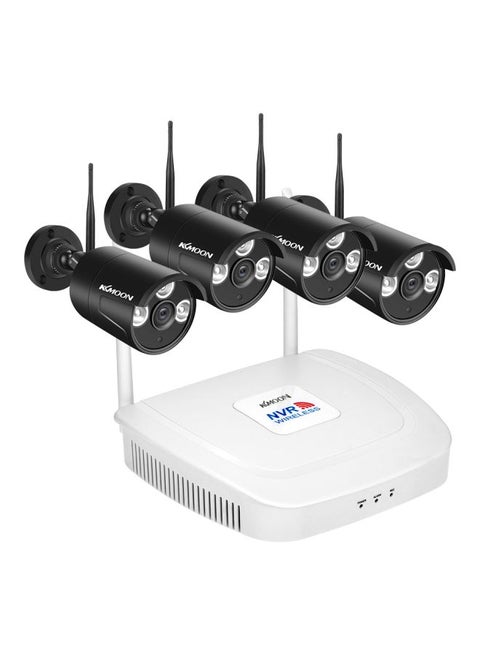 4-Channel Wireless NVR Kit With US Plug