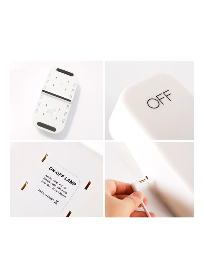 سابو مصباح ليلي LED ذكي أصفر 21x8x12Ø³Ù†ØªÙŠÙ…ØªØ± - Image 4