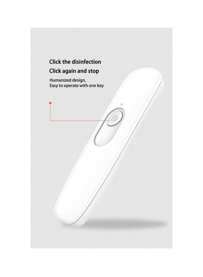Influence Germany - Ultraviolet Disinfection UV Sanitizer and Sterilizer Lamp White 13x3.5x2.2centimeter - Image 1