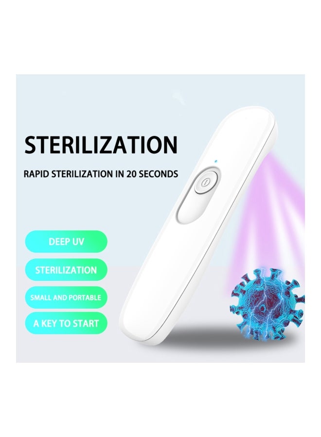 Influence Germany - Ultraviolet Disinfection UV Sanitizer and Sterilizer Lamp White 13x3.5x2.2centimeter - Image 1