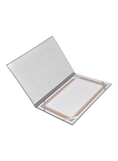 FIS A4 Single Sided Certificate Folder Grey  - Image 1