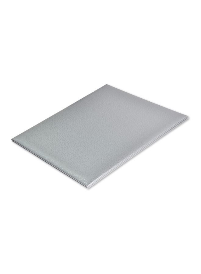 FIS A4 Single Sided Certificate Folder Grey  - Image 2