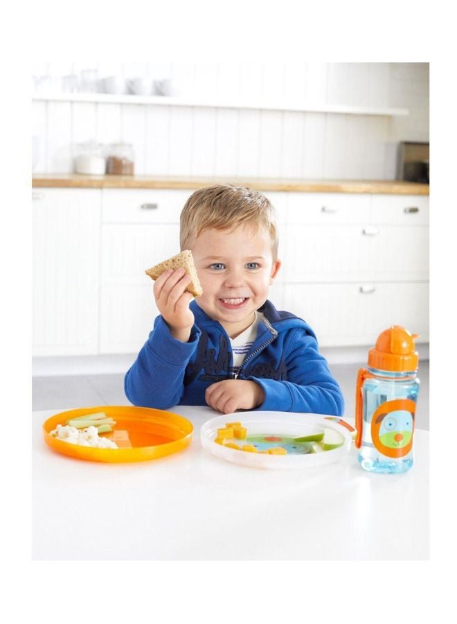 Skip Hop Zoo Smart Dog Serve Non-Slip Plate  - Image 3