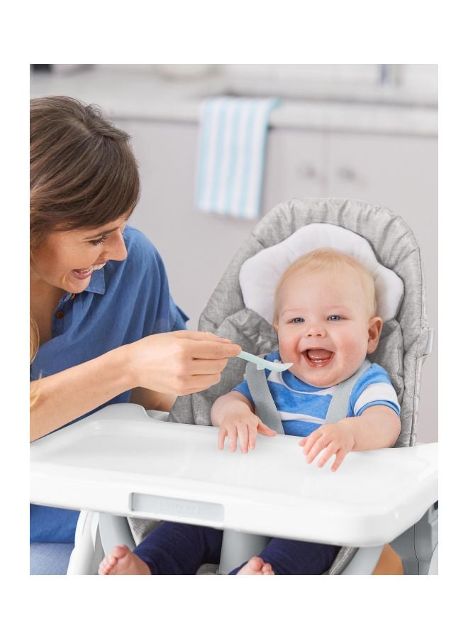 Skip Hop Easy-Feed Spoon, Pack Of 2 - Grey/Clear/Blue - Image 4