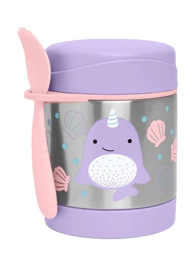 Skip Hop Zoo Food Jar  -  Narwhal