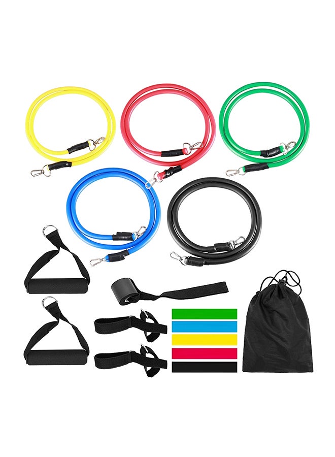 Generic 16-Piece Exercise Resistance Band Set - Image 1
