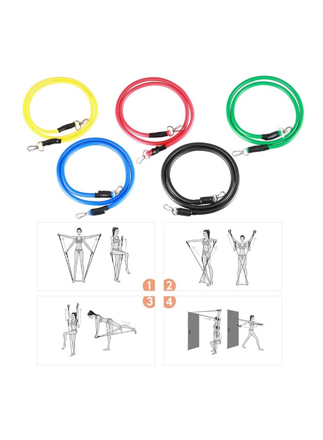 Generic 16-Piece Exercise Resistance Band Set - Image 2