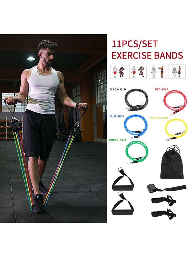 Generic 16-Piece Exercise Resistance Band Set - Image 5