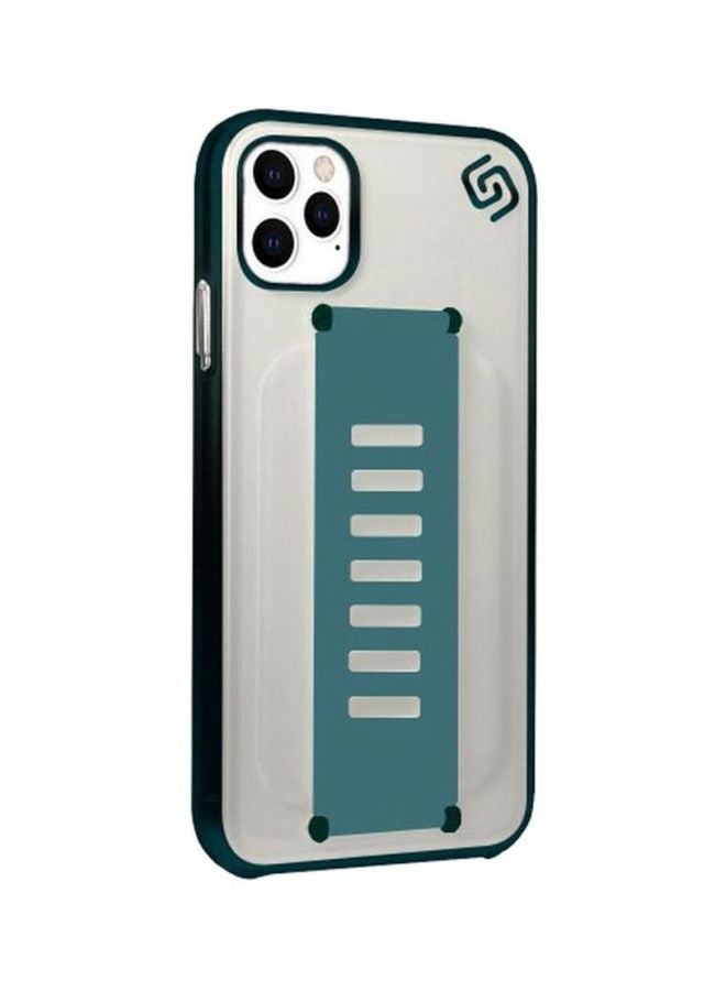 Grip2u Protective Case Cover With Strap For Apple iPhone 11 Pro Max Blue/Clear