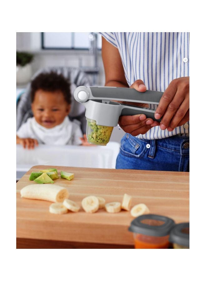 Skip Hop - Easy-Prep Food Press Set - Grey - Image 1