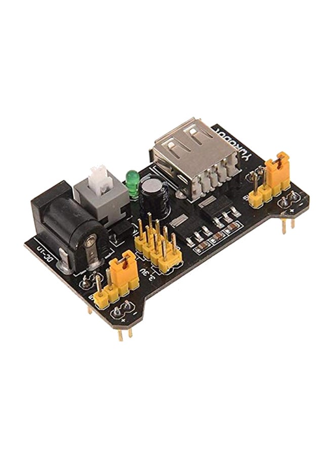 Generic MB102 Breadboard Power Supply Module MB102 Black/Yellow  - Image 1