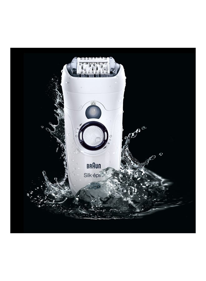 BRAUN Silk-Epil 7 Wet And Dry Cordless Epilator White - Image 3