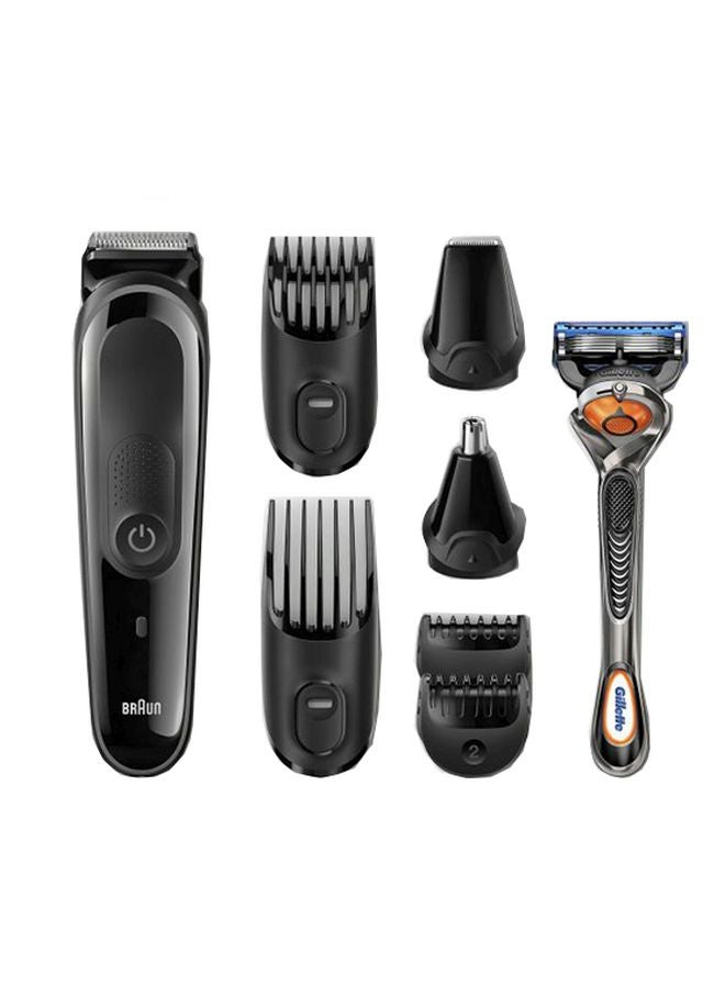 BRAUN 8-In-1 Precision Control Face And Head Trimming Kit Black - Image 1