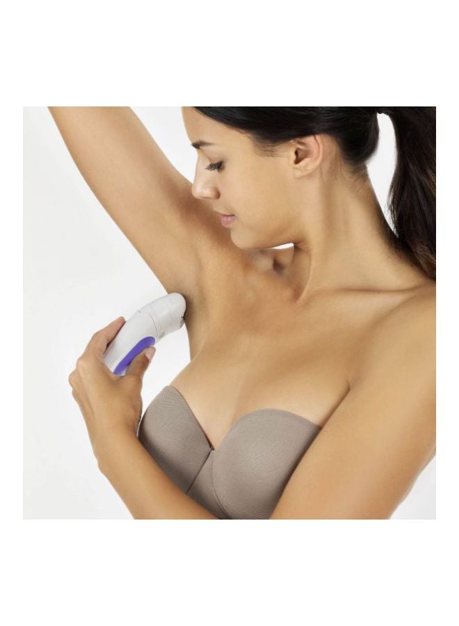 BRAUN - Silk Epil 5 Wet And Dry Cordless Epilator With Attachment Set White/Purple - Image 1