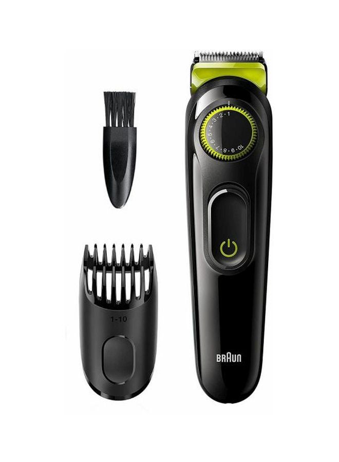 BRAUN Beard Trimmer Kit BT3221 Black/Green  - Image 1