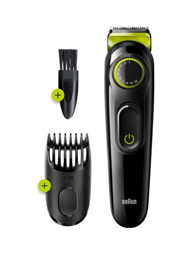 BRAUN Beard Trimmer Kit BT3221 Black/Green  - Image 3